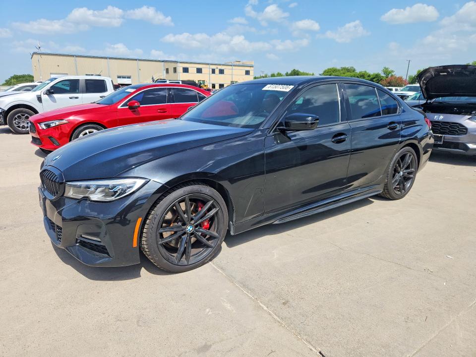 2021 BMW 3er VIN 3MW5R1J09M8B61746 — COPART salvage auction photo