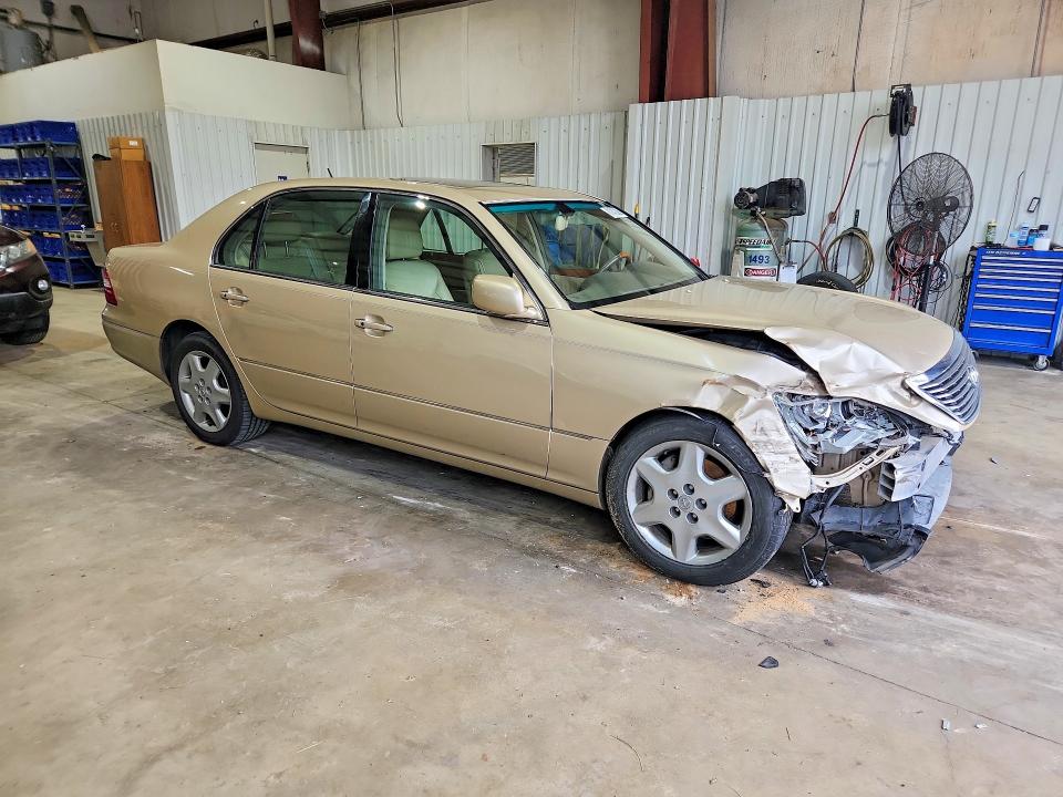2004 Lexus Ls 430 VIN JTHBN36F640171914 COPART salvage auction — FRONT END, TX - SALVAGE VEHICLE TITLE (P), sold $1,650 on 2026-07-27 (photo 4)