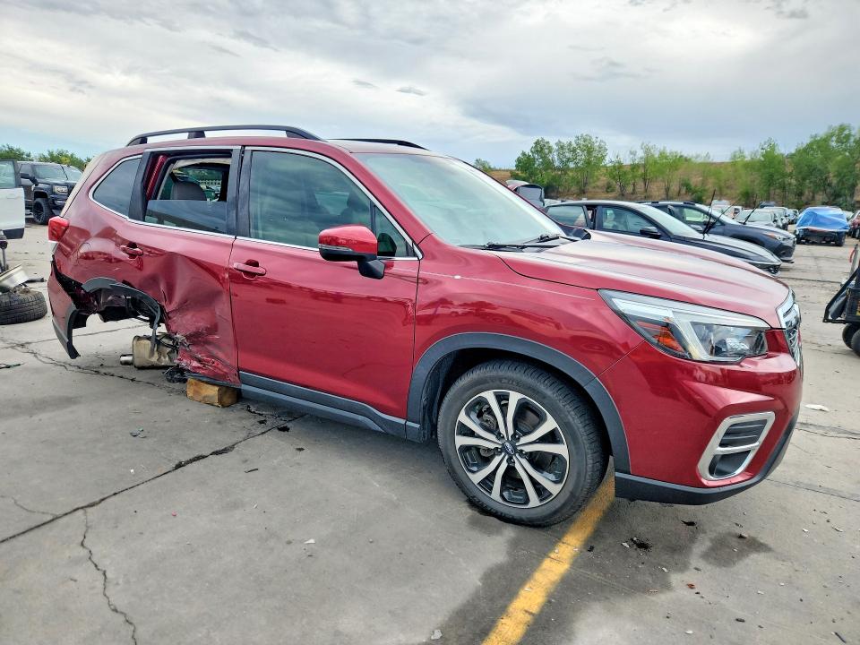 2021 Subaru Forester VIN JF2SKAUCXMH459672 COPART salvage auction — REAR END, Co - Public - Salvage Title, sold $7,300 on 2026-08-31 (photo 4)