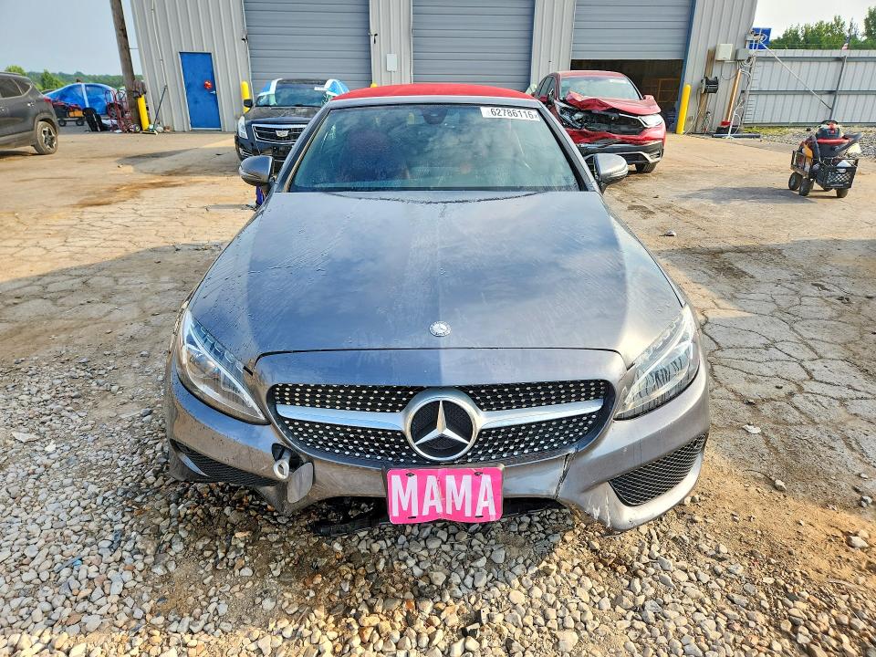 2017 Mercedes-benz C-klasse VIN WDDWK4JB9HF426151 COPART salvage auction — FRONT END, Tn - Salvage Certificate, sold $7,100 on 2026-08-20 (photo 5)