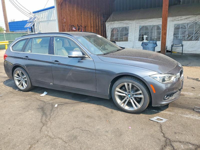 2017 BMW 3 series VIN WBA8K3C52HK678557 COPART salvage auction — SIDE, Ca - Salvage Certificate, sold $325 on 2026-07-30 (photo 4)
