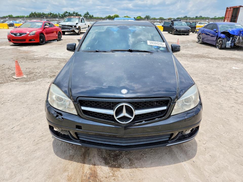 2011 Mercedes-benz C class VIN WDDGF5EB1BF644682 COPART salvage auction — REAR END, FL - CERT OF TTL-REBUILT&SLVG RBLD, sold $400 on 2026-07-22 (photo 5)