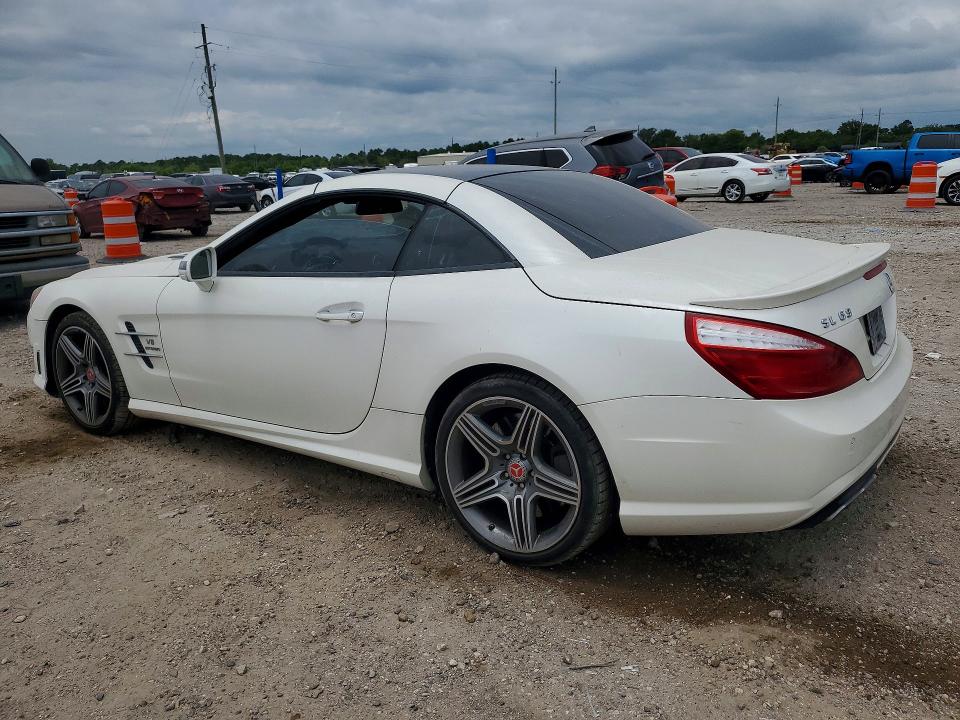 2013 Mercedes-benz Sl-klasse amg VIN WDDJK7EA5DF010251 COPART salvage auction — SIDE, Tx - Salvage Vehicle Title, sold $15,300 on 2026-08-03 (photo 2)