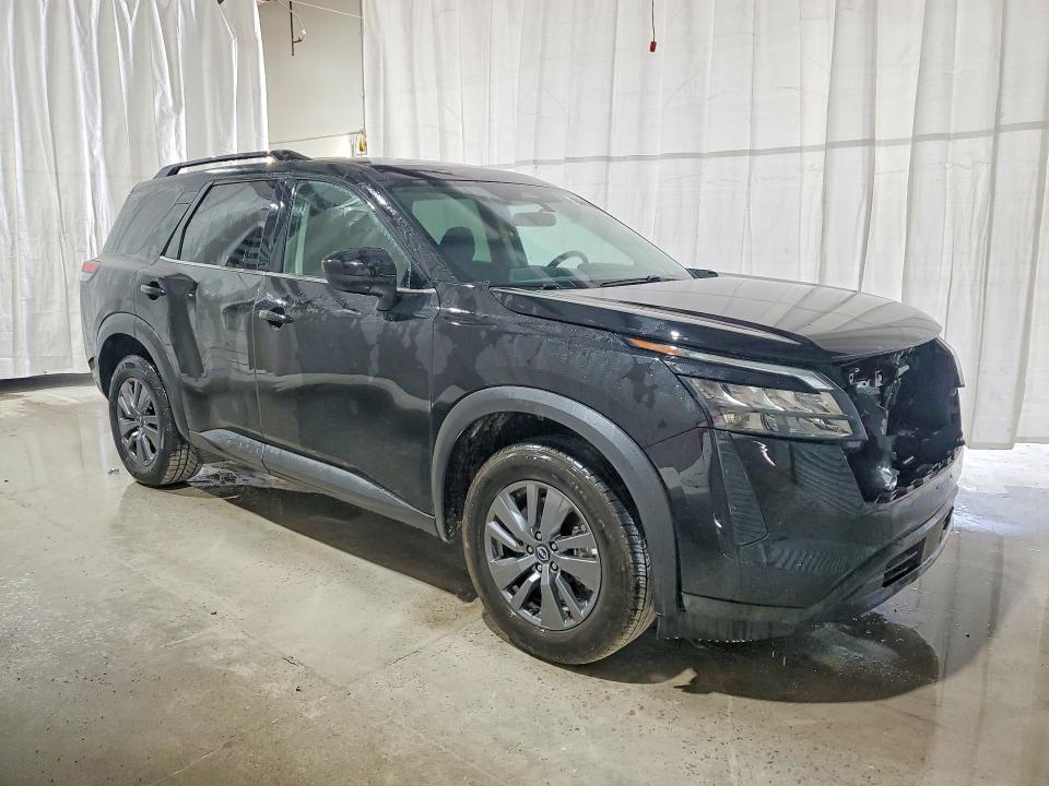 2026 Nissan Pathfinder VIN 5N1DR3BE9TC219779 COPART salvage auction — FRONT END, NJ - CERTIFICATE OF TITLE, sold $19,300 on 2026-07-27 (photo 4)