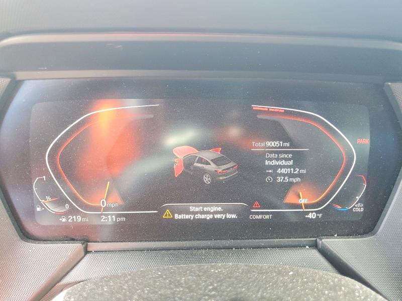 2021 BMW 2er VIN WBA73AK01M7J03334 COPART salvage auction — FRONT END, Wa - Bill Of Sale, sold $2,400 on 2026-08-05 (photo 9)