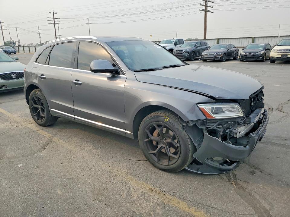 2016 Audi Q5 VIN WA1L2AFP9GA024748 COPART salvage auction — FRONT END, Id - Salvage Certificate Of Title, sold $1,500 on 2026-08-01 (photo 4)
