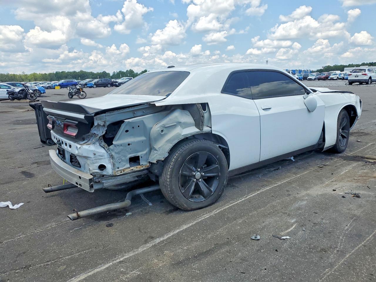 2021 Dodge Challenger VIN 2C3CDZAG7MH596800 COPART salvage auction — Rear End, FL - CERTIFICATE OF TITLE, sold $1,200 on 2026-09-04 (photo 3)