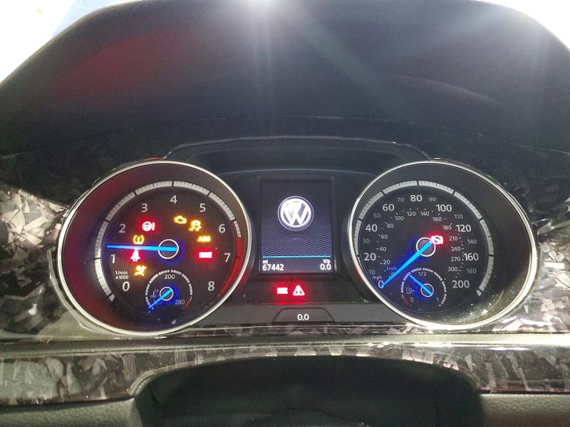 2017 Volkswagen Golf VIN WVWVF7AU3HW071605 COPART salvage auction — FRONT END, La - Cert Of Title-Salvage, sold $7,200 on 2026-07-31 (photo 9)