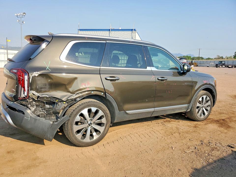 2020 Kia Telluride VIN 5XYP6DHC5LG013778 COPART salvage auction — REAR END, Co - Salvage Title, sold $6,700 on 2026-07-29 (photo 3)