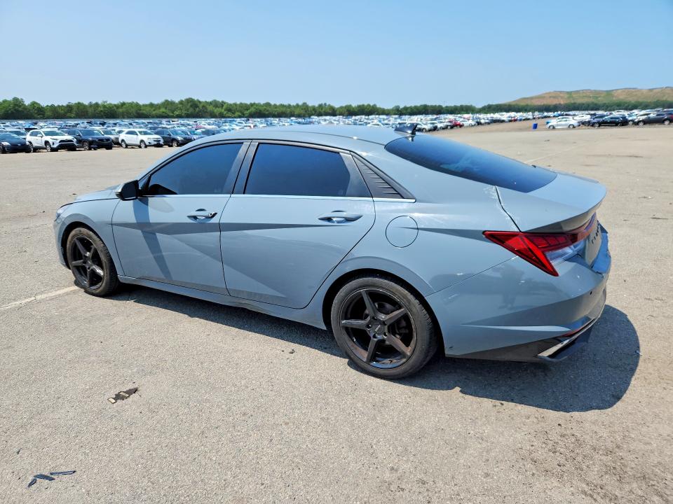 2021 Hyundai VIN KMHLP4AG0MU119821 COPART salvage auction — REAR END, Ny - Mv-907A Salvage Certificate, sold $6,300 on 2026-07-08 (photo 2)