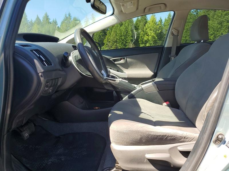 2012 Toyota Prius VIN JTDKN3DU1C1492576 COPART salvage auction — REAR END, WA - BILL OF SALE, sold $625 on 2026-07-18 (photo 7)