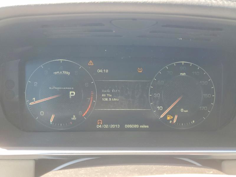 2016 Land rover RANGE ROVER VIN SALGS2EF7GA318048 COPART salvage auction — NORMAL WEAR, Ca - Dis/Dlr/Exp Only Clean Title (P), sold $1,800 on 2026-07-28 (photo 9)