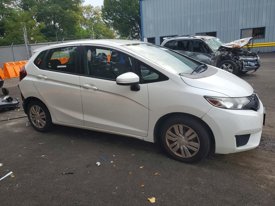2016 Honda Fit VIN JHMGK5H57GX037469 COPART salvage auction — REAR END, Wa - Bill Of Sale, sold $175 on 2026-07-27 (photo 4)