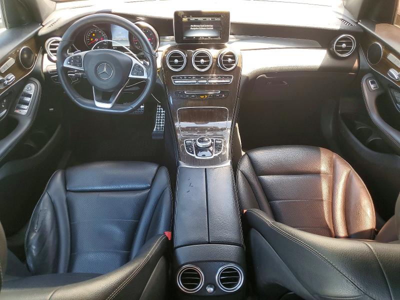 2019 Mercedes-benz Glc VIN WDC0G4KB8KF550476 COPART salvage auction — FRONT END, CA - DIS/DLR/EXP ONLY CLEAN TITLE (P), sold $7,300 on 2026-07-27 (photo 8)