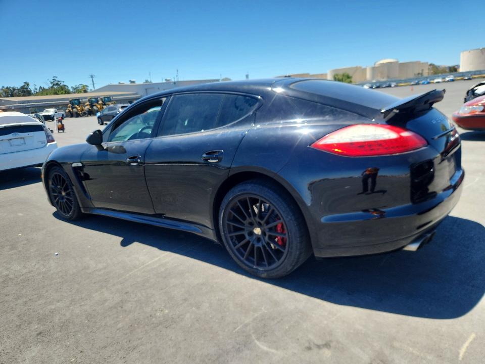 2013 Porsche Panamera VIN WP0AC2A74DL090373 COPART salvage auction — FRONT END, Ca - Salvage Certificate, sold $7,300 on 2026-08-15 (photo 2)