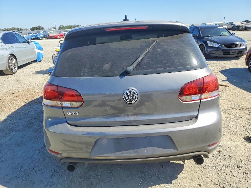 2012 Volkswagen Gti VIN WVWFD7AJ1CW144060 COPART salvage auction — FRONT END, Ca - Salvage Certificate, sold $15 on 2026-07-28 (photo 6)