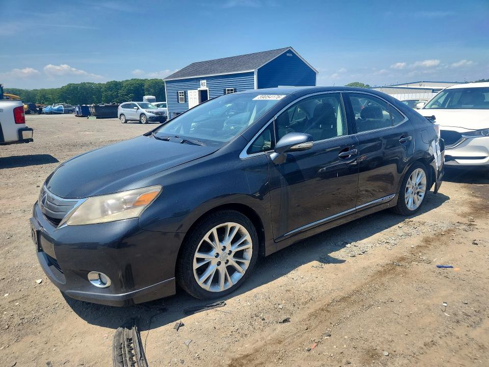 2010 Lexus Hs 250h VIN JTHBB1BA2A2008359 COPART salvage auction — REAR END, MA - CERT OF TITLE-RECONSTRCTD COLL, sold $550 on 2026-07-15 (photo 1)