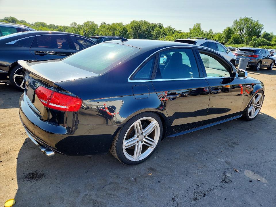 2011 Audi S4 VIN WAUKGAFL4BA158301 COPART salvage auction — FRONT END, Ct - Cert Of Title-Rebuilt Salvage, sold $1,275 on 2026-08-02 (photo 3)