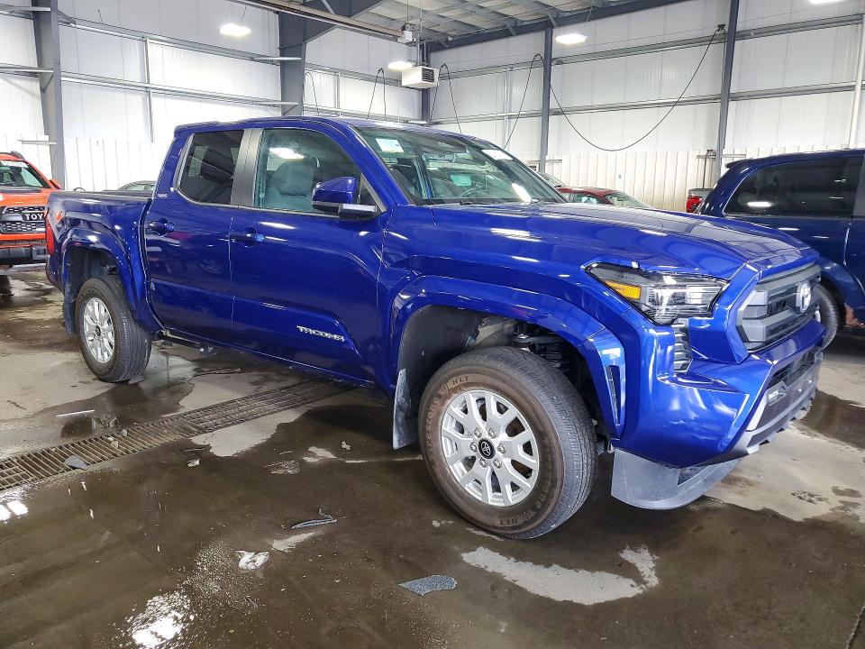 2024 Toyota Tacoma VIN 3TMLB5JN4RM020017 COPART salvage auction — FRONT END, Ne - Cert Of Title-Salvage, sold $20,400 on 2026-08-25 (photo 4)