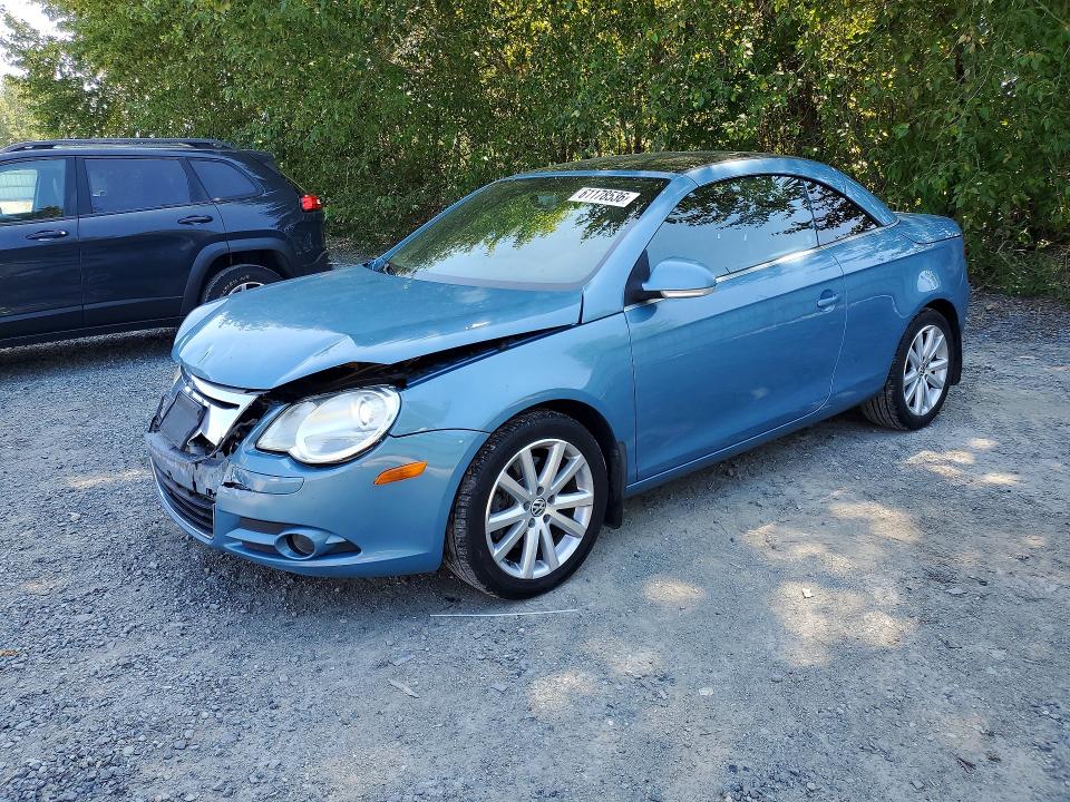 2008 Volkswagen Eos VIN WVWBA71F18V053130 COPART salvage auction — FRONT END, Wa - Bill Of Sale, sold $700 on 2026-08-03 (photo 1)