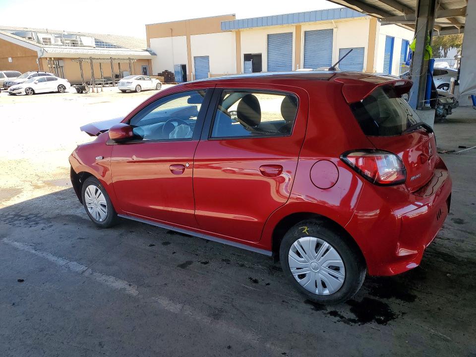 2024 Mitsubishi Mirage VIN ML32AUHJ9RH026088 COPART salvage auction — FRONT END, FL - CERT OF TITLE SLVG REBUILDABLE (P), sold $1,100 on 2026-07-27 (photo 2)