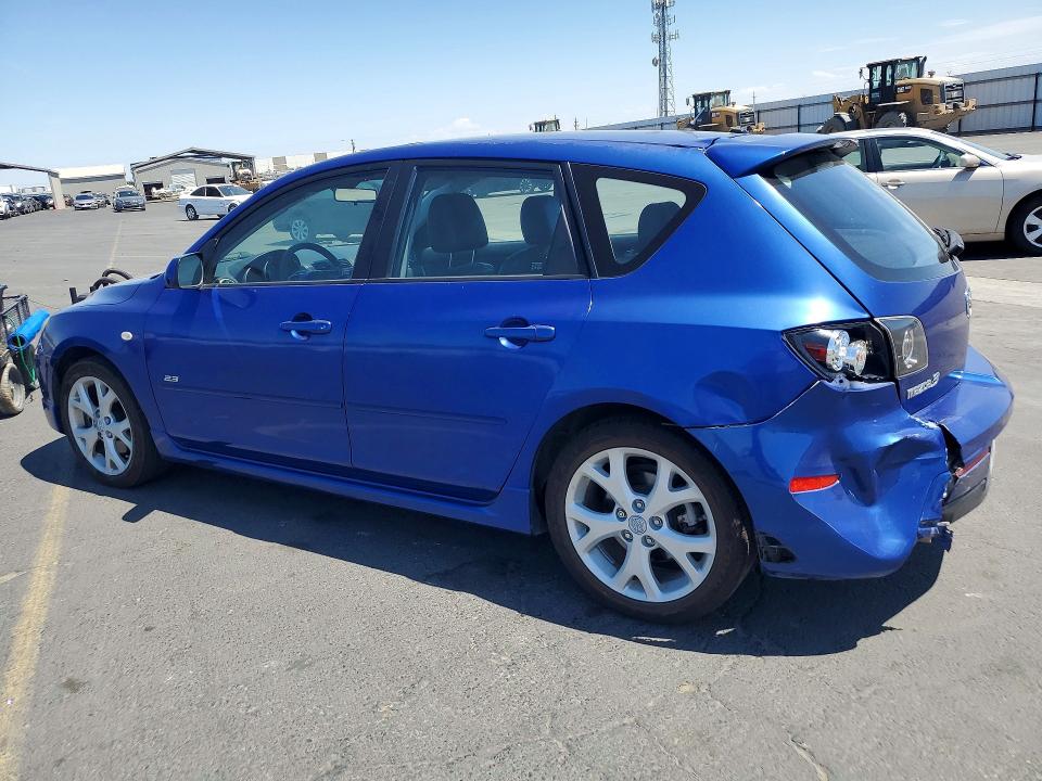 2007 Mazda 3 VIN JM1BK343371739831 COPART salvage auction — REAR END, Ca - Salvage Certificate, sold $950 on 2026-07-27 (photo 2)