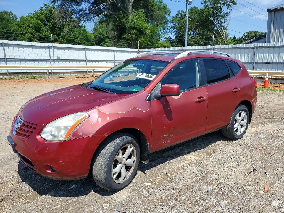 2008 Nissan Rogue sport VIN JN8AS58V88W127748 COPART salvage auction — SIDE, VA - CERTIFICATE OF TITLE, sold $325 on 2026-07-17 (photo 1)