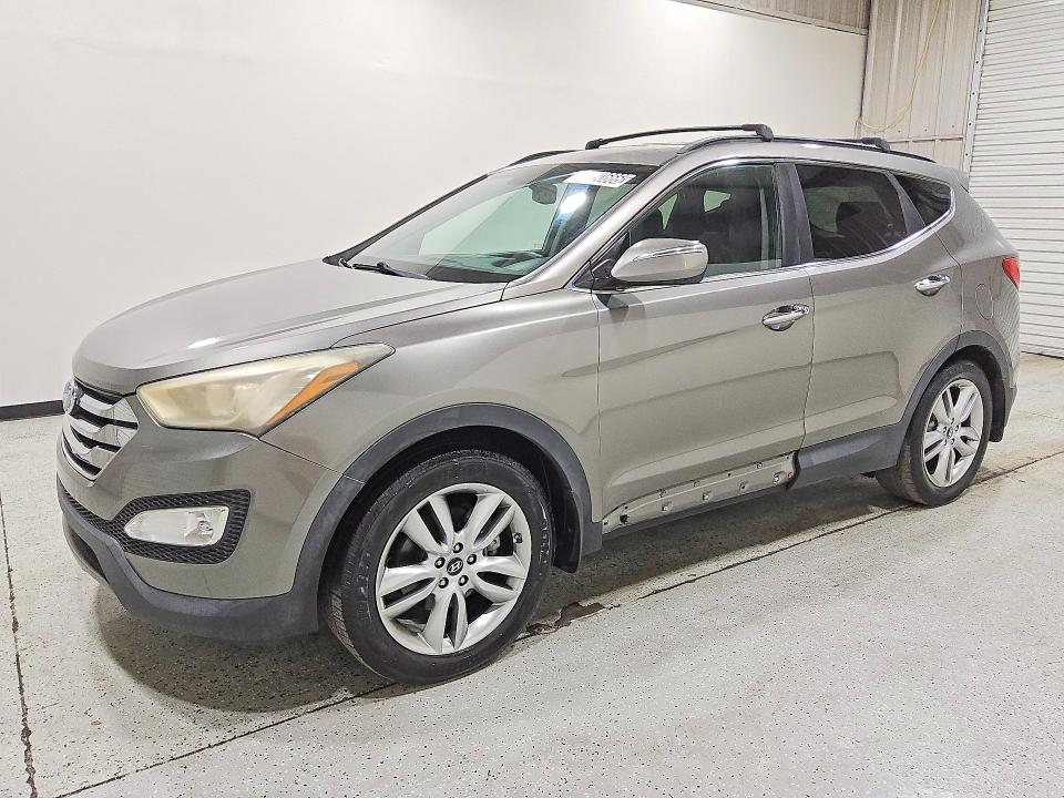 2014 Hyundai Santa fe VIN 5XYZU3LA4EG208126 COPART salvage auction — MECHANICAL, FL - CERTIFICATE OF TITLE, sold $725 on 2026-07-14 (photo 1)