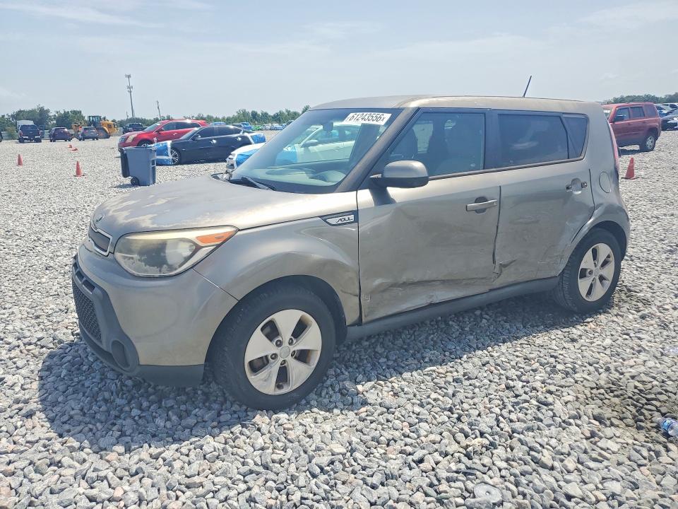 2015 Kia Soul VIN KNDJN2A2XF7168648 COPART salvage auction — SIDE, Fl - Cert Of Title Slvg Rebuildable, sold $15 on 2026-07-21 (photo 1)