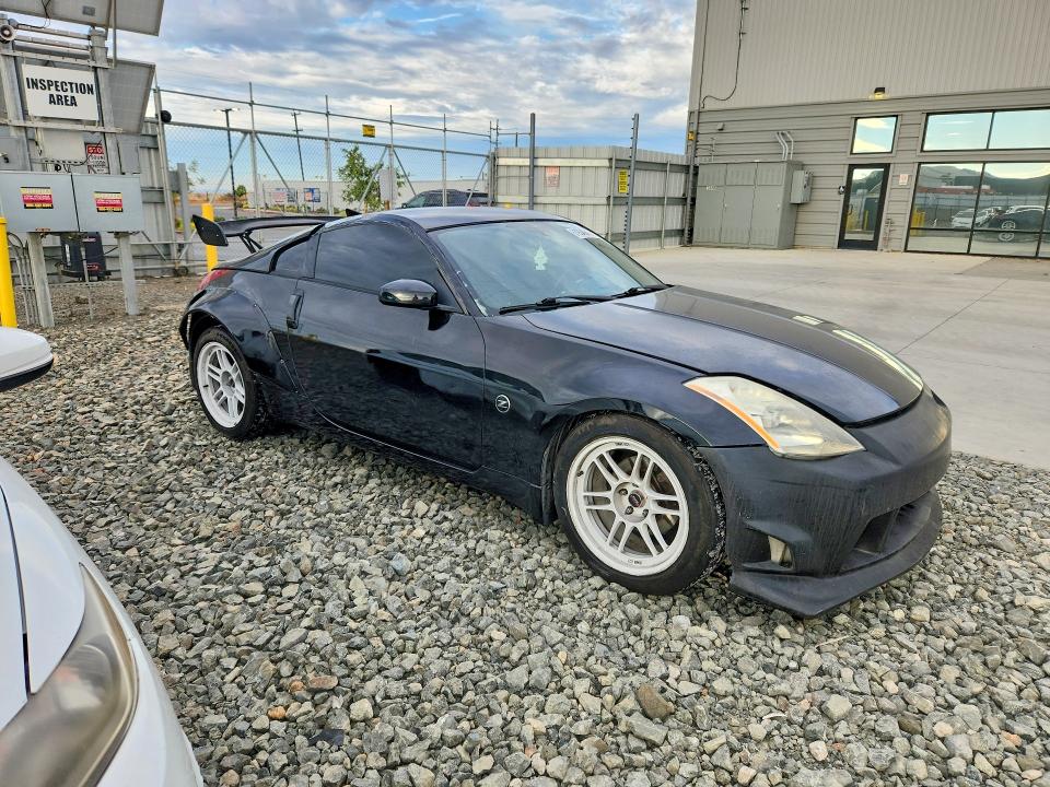2005 Nissan 350z VIN JN1AZ34D85M608280 COPART salvage auction — ROOF, CA - SALVAGE CERTIFICATE, sold $15 on 2026-07-30 (photo 4)