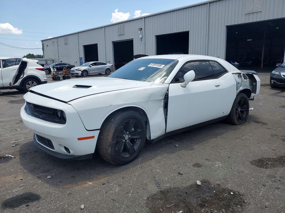 2021 Dodge Challenger VIN 2C3CDZAG7MH596800 COPART salvage auction — REAR END, Fl - Certificate Of Title, sold $1,200 on 2026-09-09 (photo 1)