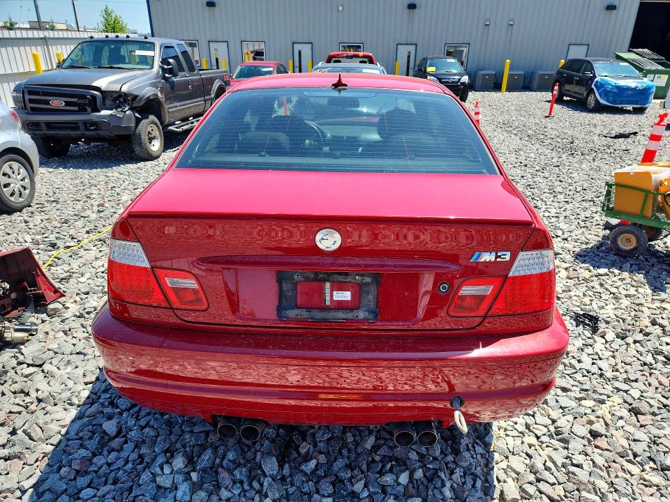 2004 BMW M3 VIN WBSBL93484PN56811 COPART salvage auction — FRONT END, Mi - Certificate Of Title, sold $5,800 on 2026-07-27 (photo 6)