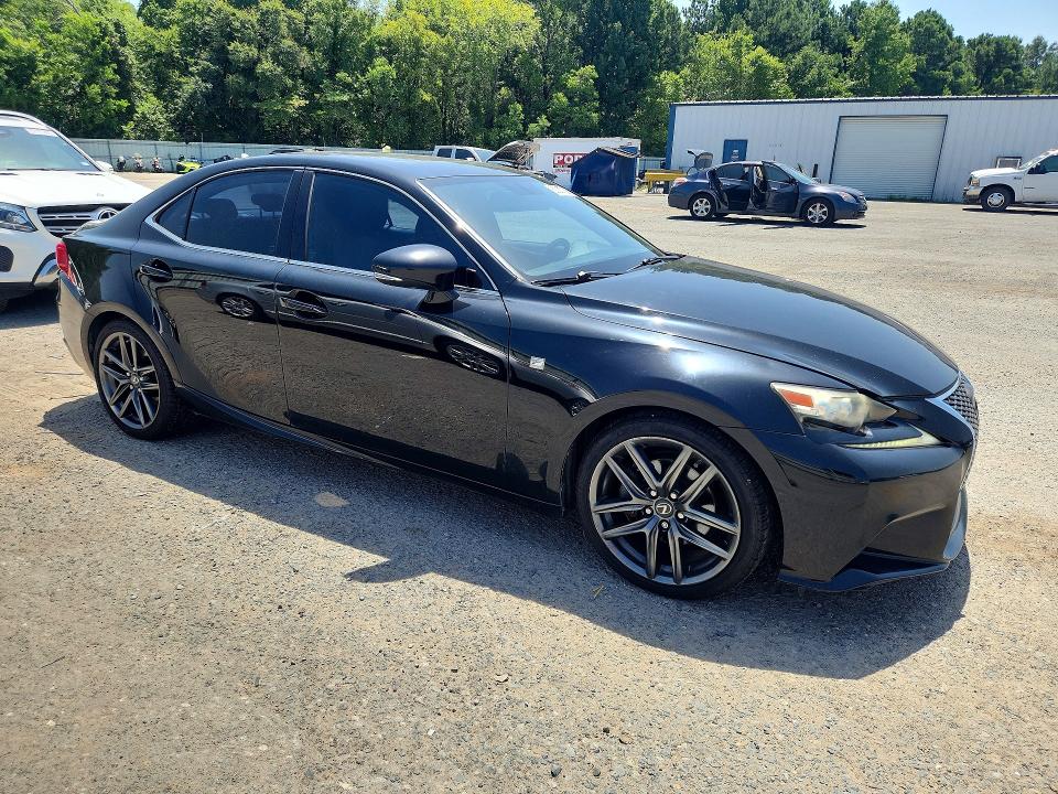 2014 Lexus Is VIN JTHBF1D2XE5009841 COPART salvage auction — WATER/FLOOD, La - Cert Of Title-Salvage Flood, sold $10 on 2026-07-30 (photo 4)