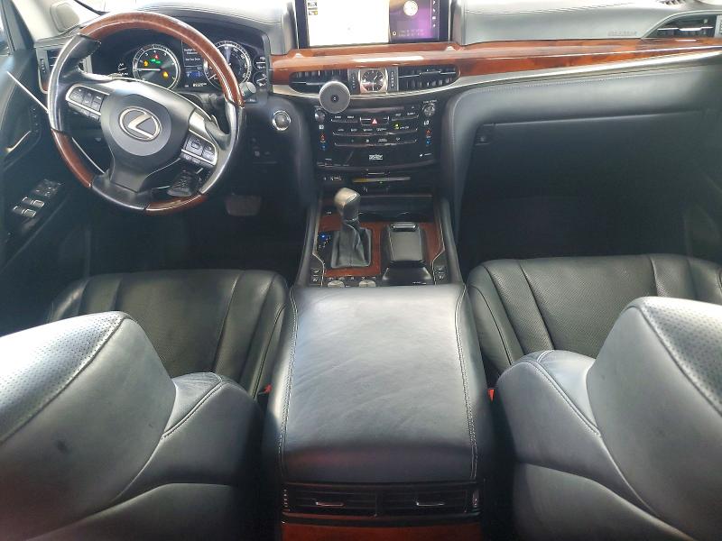 2017 Lexus Lx VIN JTJHY7AX2H4230947 COPART salvage auction — FRONT END, GA - CERT OF TITLE-SALVAGE, sold $40,500 on 2026-08-27 (photo 8)