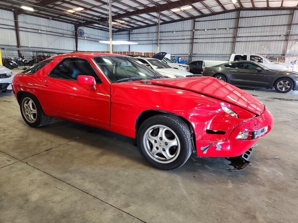 1988 Porsche 928 VIN WP0JB0920JS860666 COPART salvage auction — FRONT END, Fl - Cert Of Title Slvg Rebuildable, sold $4,750 on 2026-07-20 (photo 4)