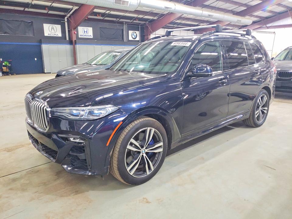 2019 BMW X7 VIN 5UXCX4C55KLS37056 COPART salvage auction — MINOR DENT/SCRATCHES, Pa - Cert Of Title (P), sold $19,900 on 2026-07-27 (photo 1)