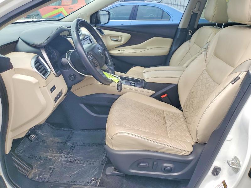 2020 Nissan Murano VIN 5N1AZ2DSXLN103592 COPART salvage auction — FRONT END, Pa - Cert Of Salv-R=Reconstructed, sold $7,300 on 2026-08-07 (photo 7)
