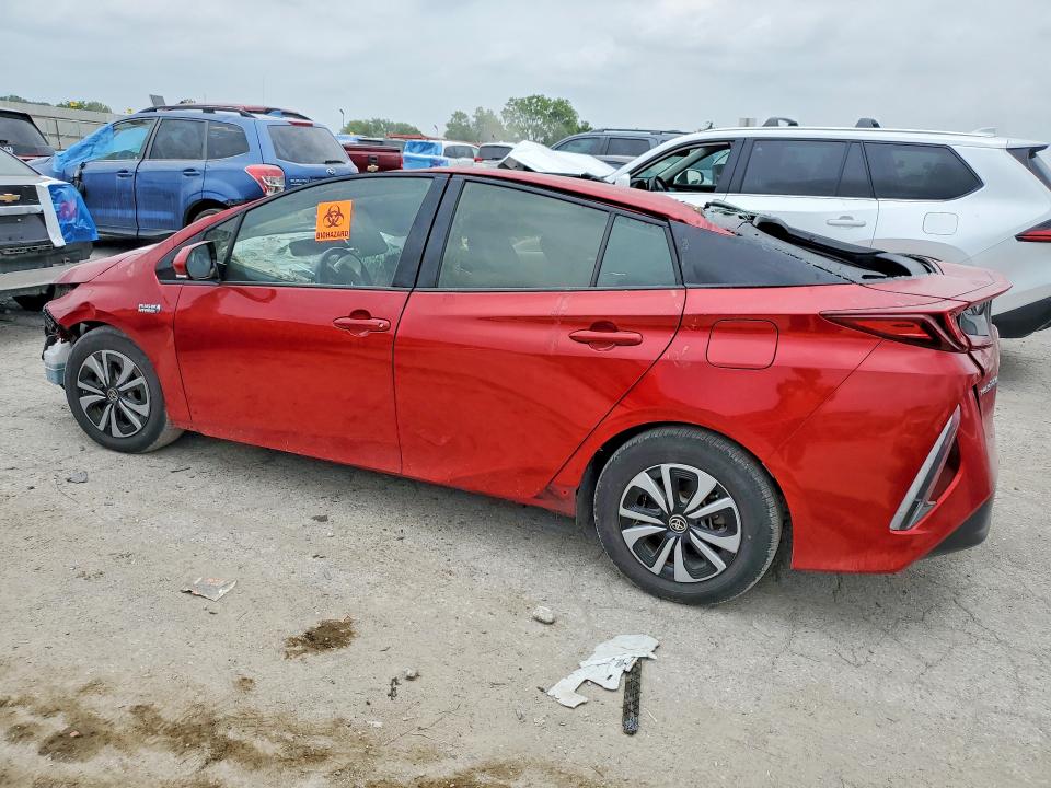2019 Toyota Prius VIN JTDKARFP9K3106852 COPART salvage auction — ROOF, NC - SALVAGE CERT-WATER/FLOOD DAMAG, sold $2,000 on 2026-07-31 (photo 2)