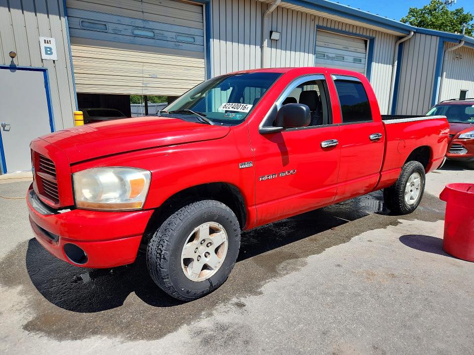 2006 Dodge Ram 1500 VIN 1D7HU18216S650901 COPART salvage auction — REAR END, Pa - Reconstructed Clean, sold $925 on 2026-07-30 (photo 1)