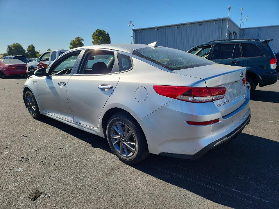 2020 Kia Optima VIN 5XXGT4L38LG435788 COPART salvage auction — VANDALISM, CA - SALVAGE CERTIFICATE, sold $900 on 2026-07-20 (photo 2)