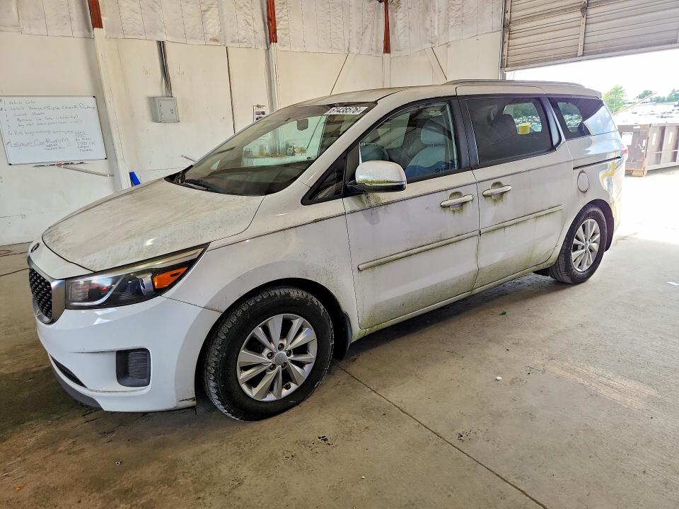 2016 Kia SEDONA VIN KNDMB5C17G6113111 COPART salvage auction — NORMAL WEAR, KY - CERTIFICATE OF TITLE, sold $1,050 on 2026-07-27 (photo 1)