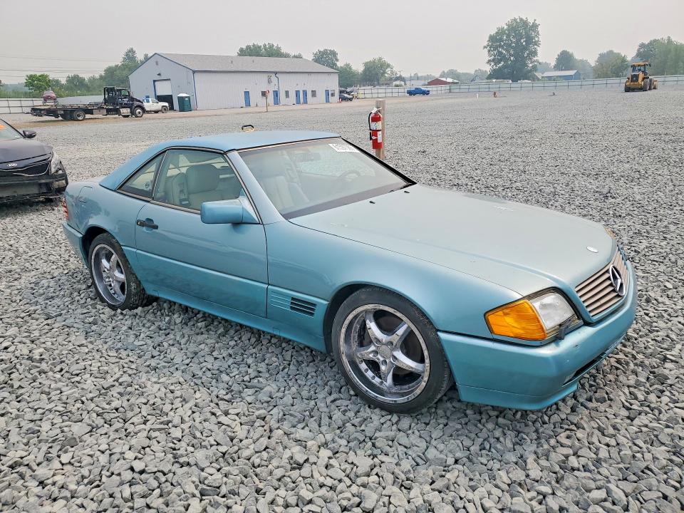 1994 Mercedes-benz Sl-klasse VIN WDBFA67EXRF100787 COPART salvage auction — FRONT END, Oh - Certificate Of Title, sold $1,550 on 2026-08-27 (photo 4)