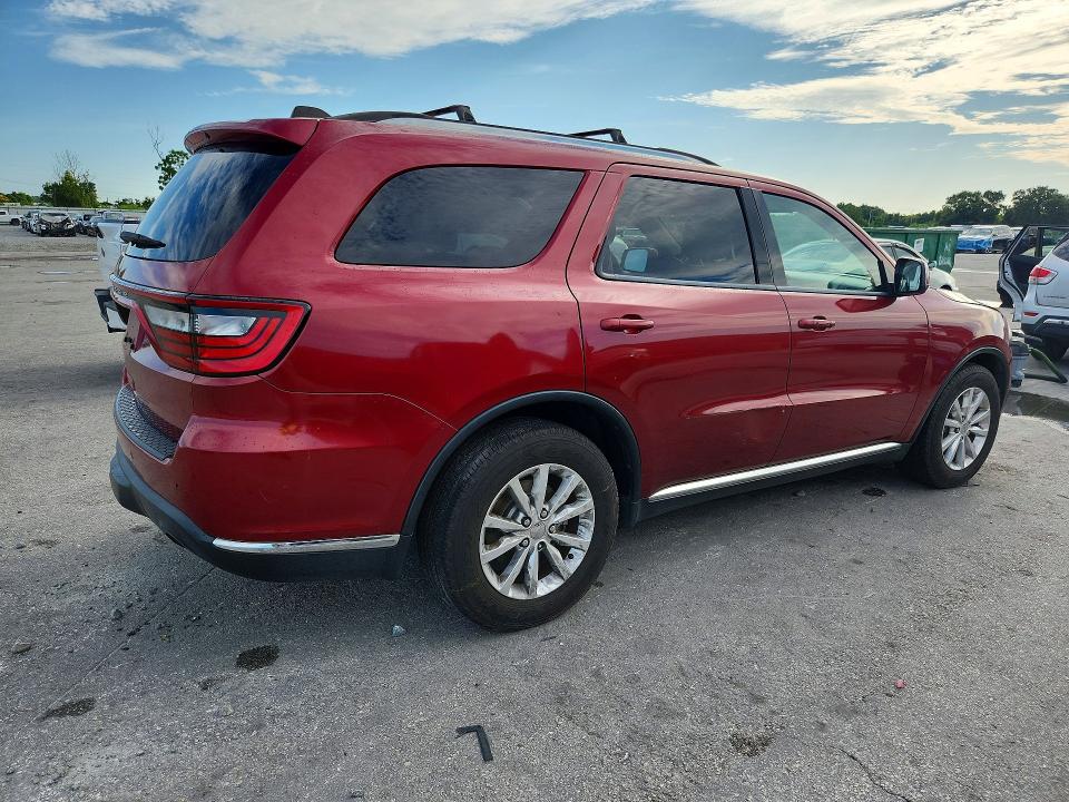 2014 Dodge Durango VIN 1C4RDHAG3EC593381 COPART salvage auction — MECHANICAL, Fl - Certificate Of Title, sold $250 on 2026-07-18 (photo 3)