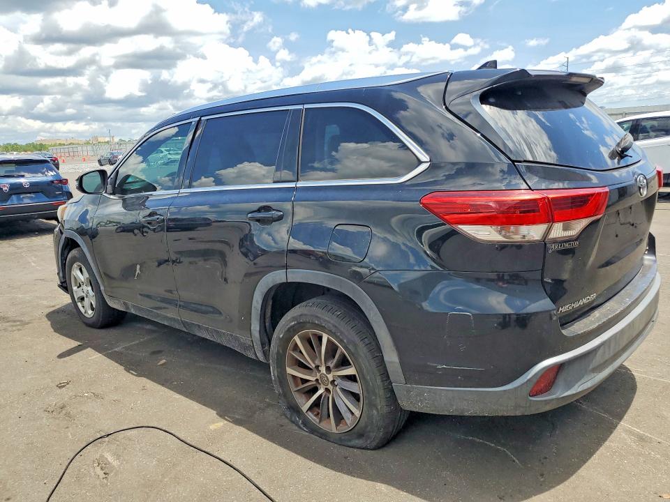 2018 Toyota VIN 5TDKZRFH8JS547404 COPART salvage auction — MECHANICAL, Salvage Title, sold $7,500 on 2026-07-13 (photo 2)