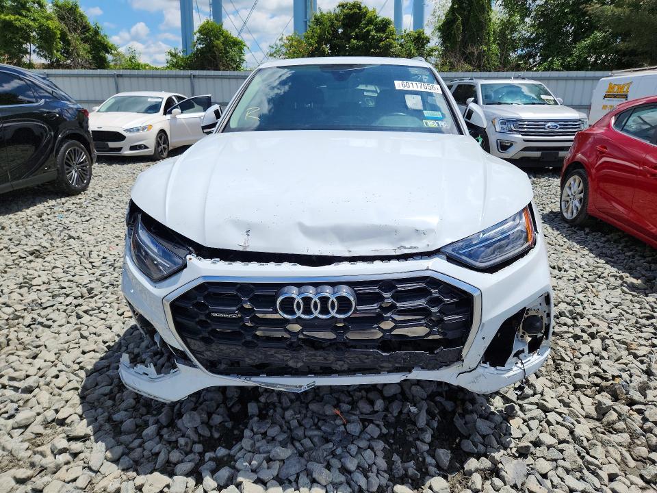 2023 Audi Q5 VIN WA1EAAFY1P2046421 COPART salvage auction — FRONT END, Wv - Certificate Of Title (P), sold $16,700 on 2026-07-28 (photo 5)