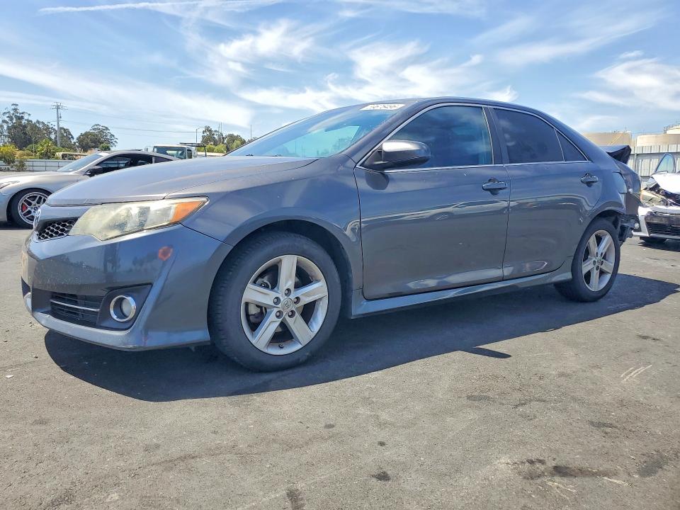 2013 Toyota Camry VIN 4T1BF1FKXDU248210 COPART salvage auction — REAR END, Ca - Salvage Certificate, sold $2,450 on 2026-07-29 (photo 1)