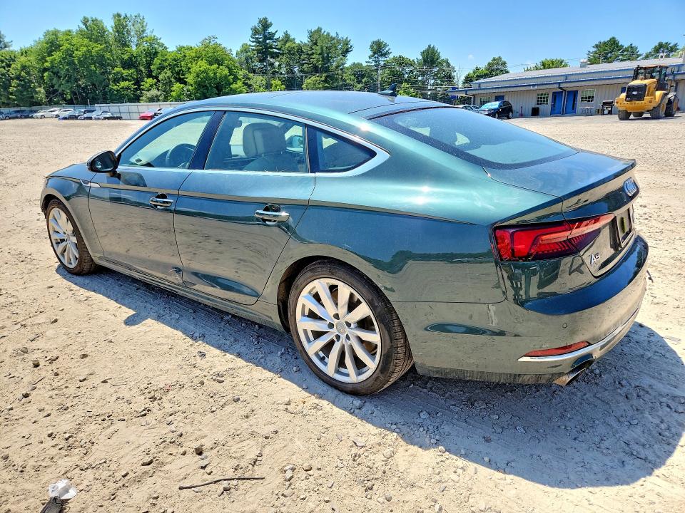2018 Audi A5 VIN WAUCNCF59JA050178 COPART salvage auction — FRONT END, Salvage Title, sold $8,000 on 2026-08-24 (photo 2)