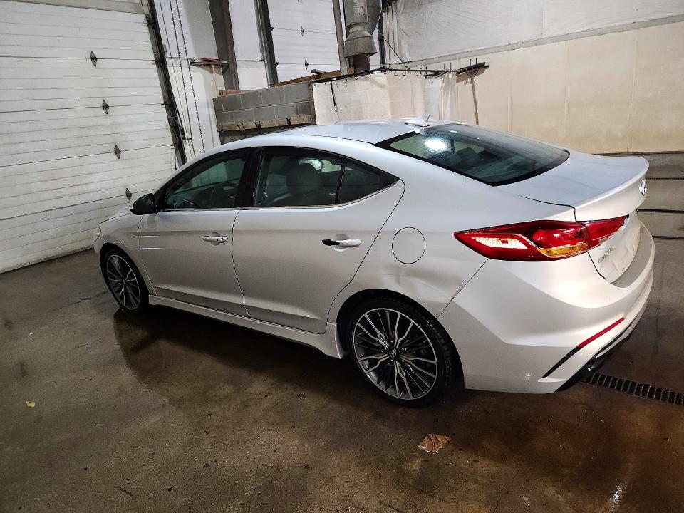 2018 Hyundai Elantra VIN KMHD04LB9JU522251 COPART salvage auction — FRONT END, AK - CERTIFICATE OF VEHICLE TITLE, sold $25 on 2026-07-28 (photo 2)