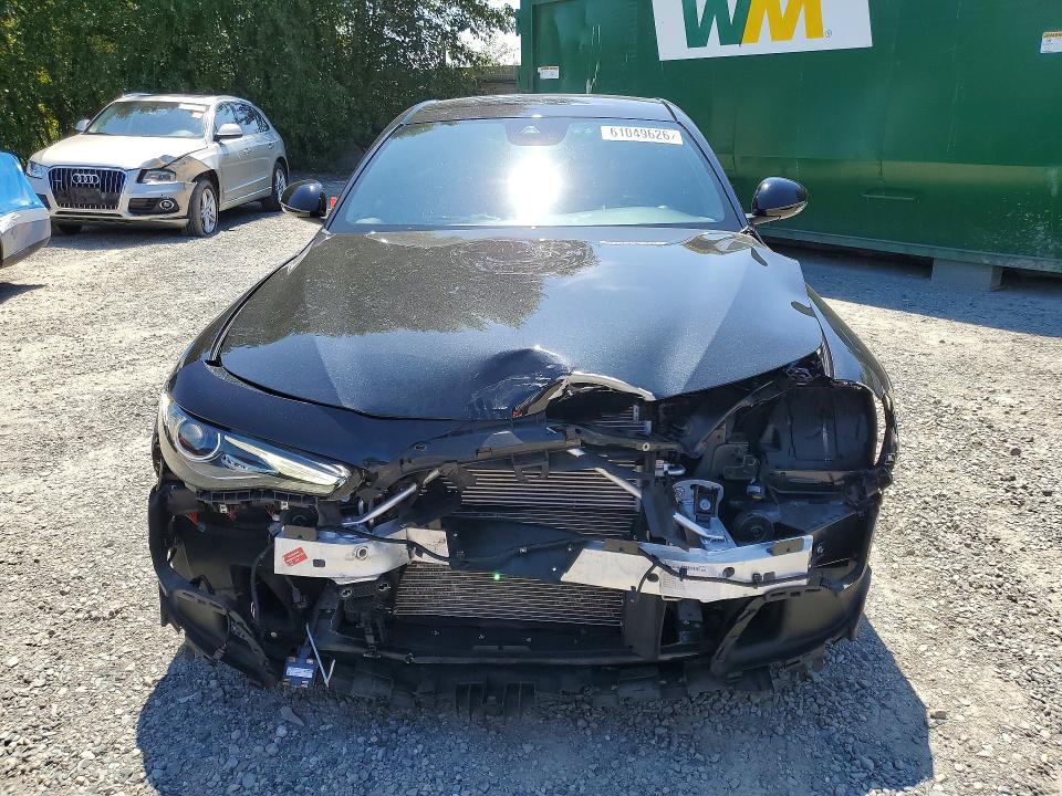 2022 Alfa romeo Giulia VIN ZARFAMBN3N7665809 COPART salvage auction — FRONT END, Wa - Bill Of Sale, sold $13,000 on 2026-08-03 (photo 5)