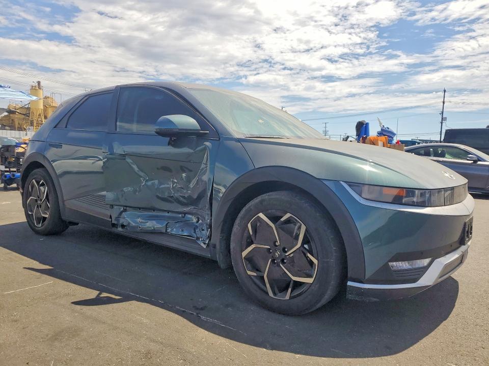2023 Hyundai Ioniq 5 VIN KM8KNDAF1PU172573 COPART salvage auction — SIDE, CA - SALVAGE CERTIFICATE, sold $12,800 on 2026-08-26 (photo 4)